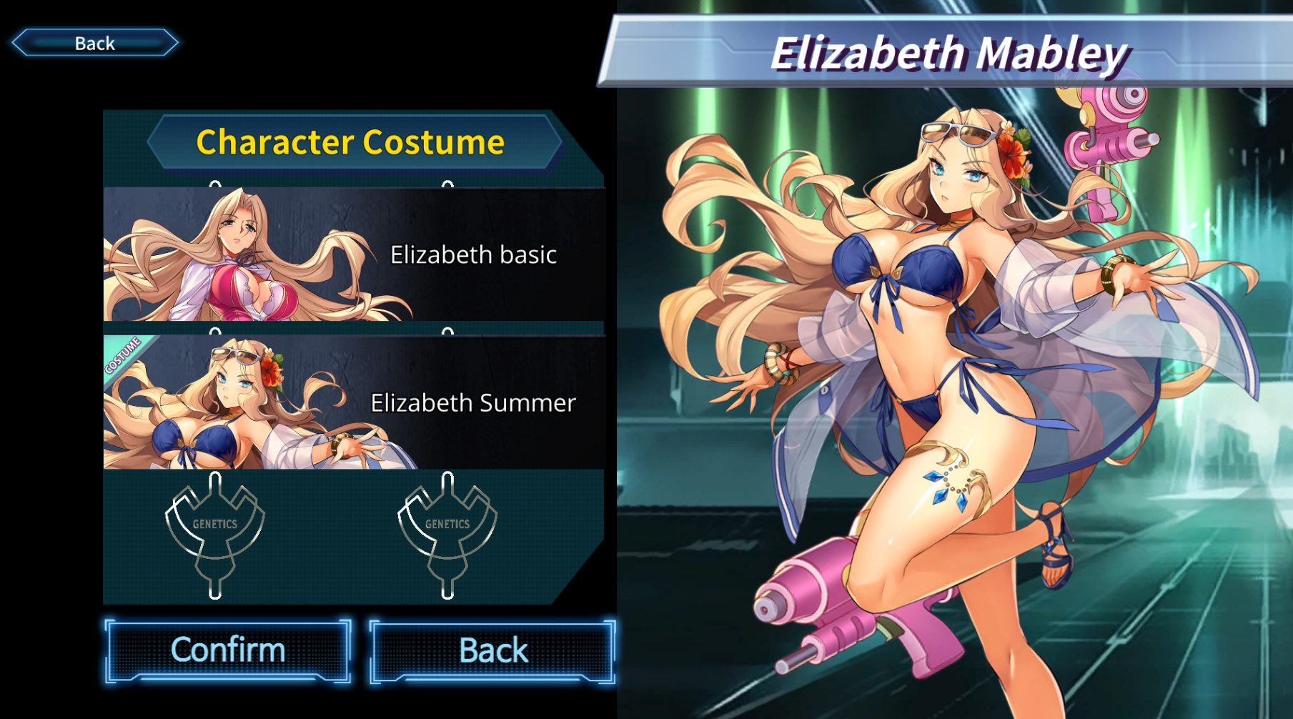 Battle Heroine Crisis COSTUME : Elizabeth Summer #0