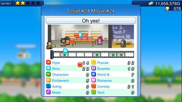 Silver Screen Story game for Linux 1