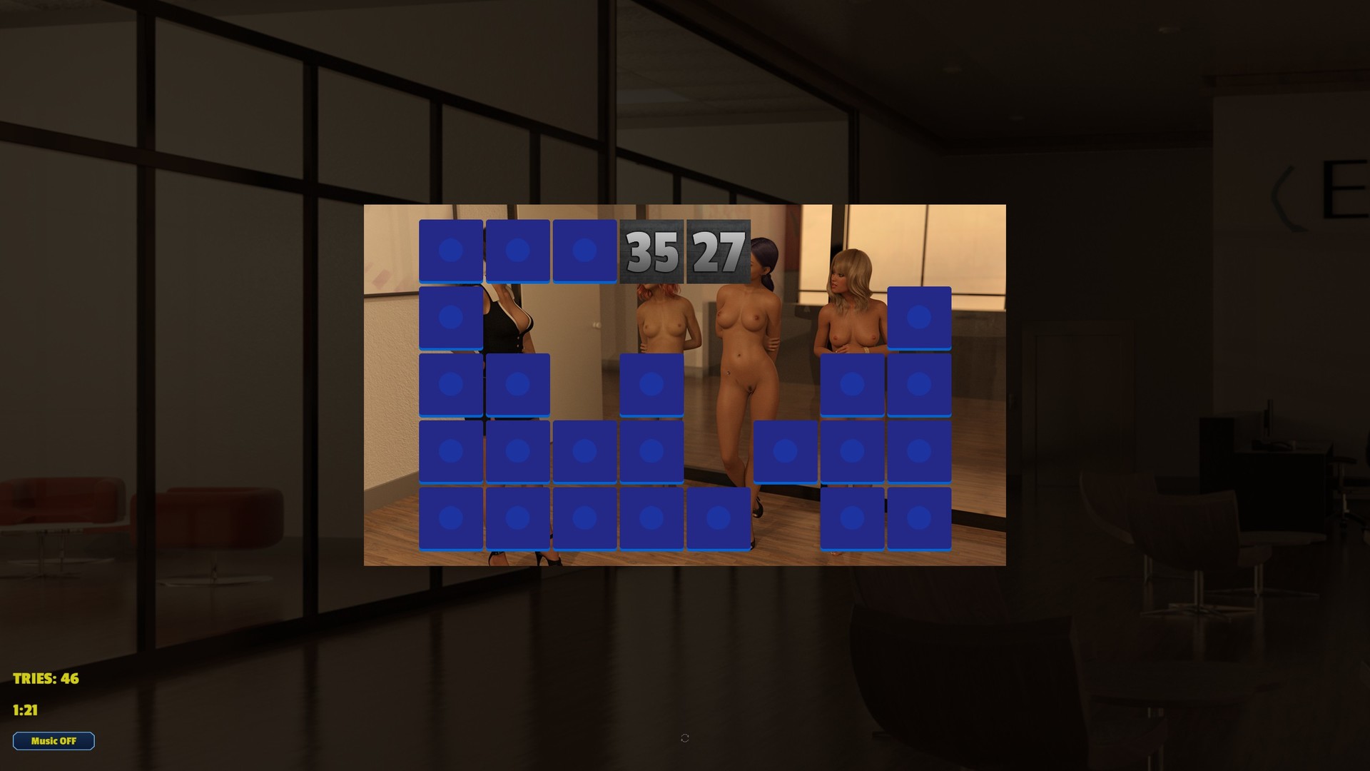 Memory Puzzle - Futanari Boss #5