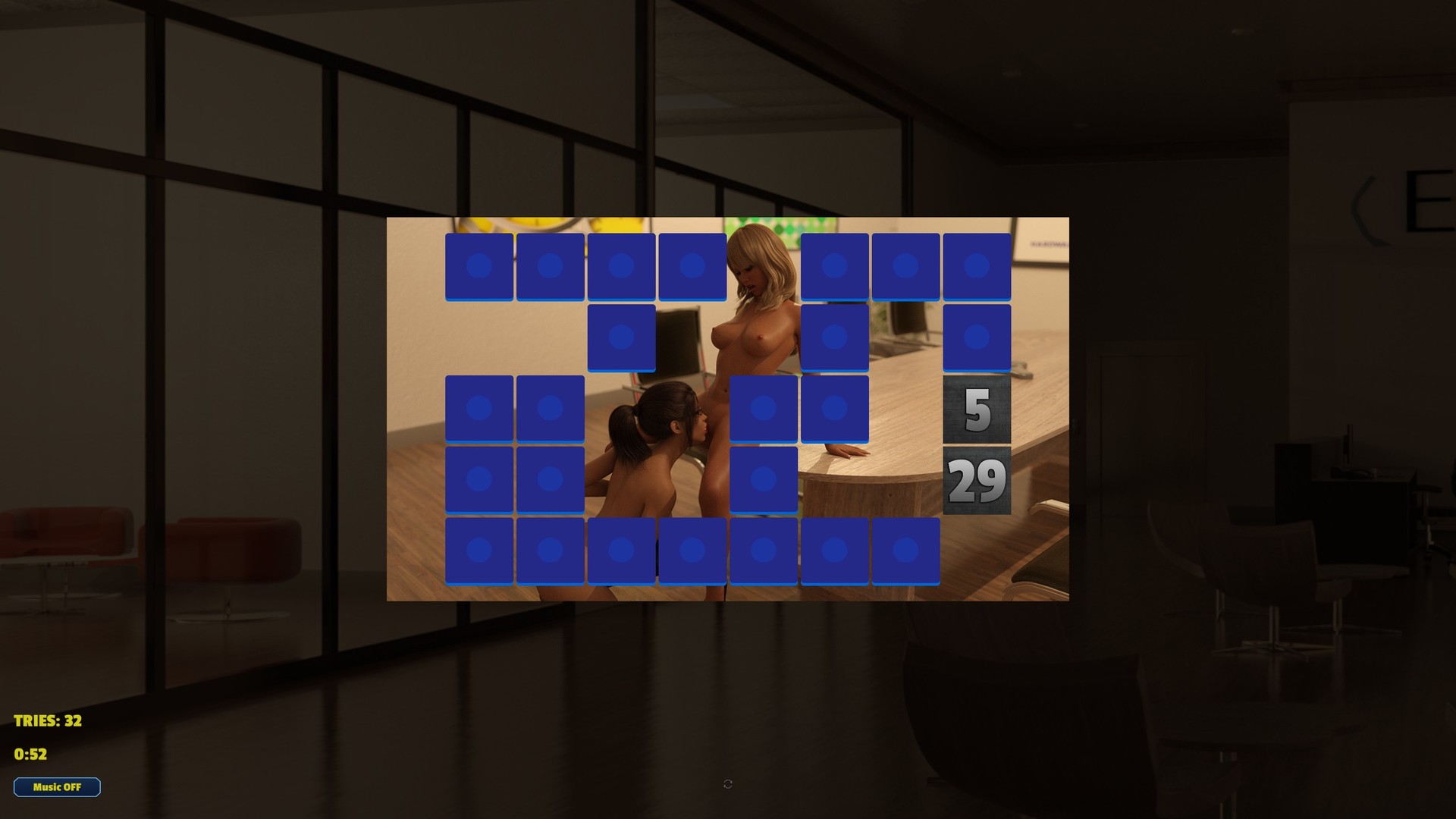 Memory Puzzle - Futanari Boss #2