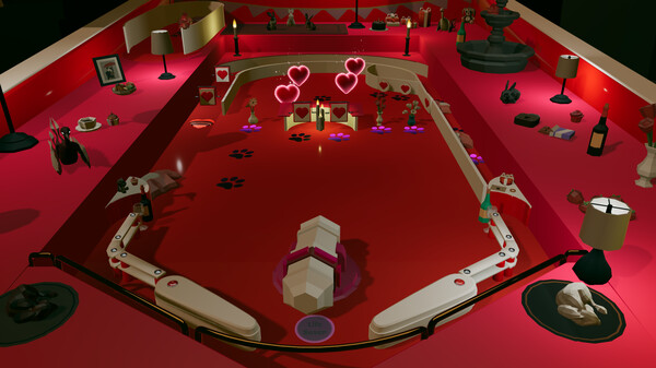Roxy Raccoon's Pinball Panic - Vibrant Valentine