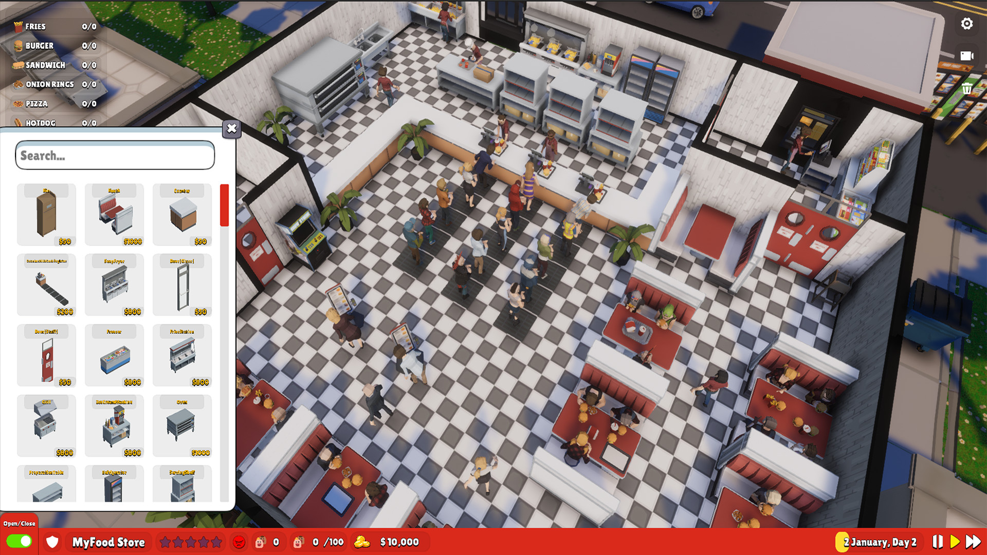Mega Fast Food: A Fast Food Simulator Game on Steam