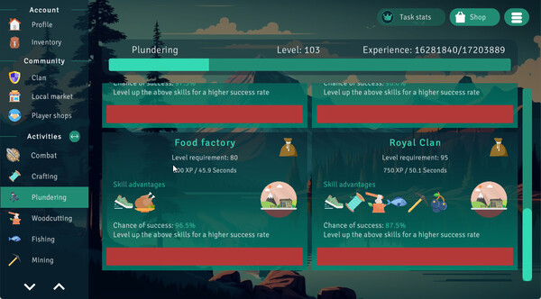 Скриншот из Idle Clans