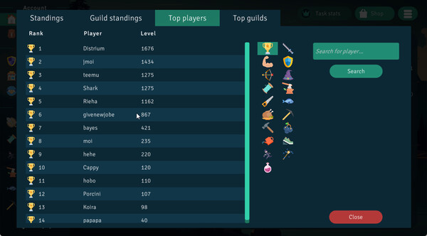 Скриншот из Idle Clans