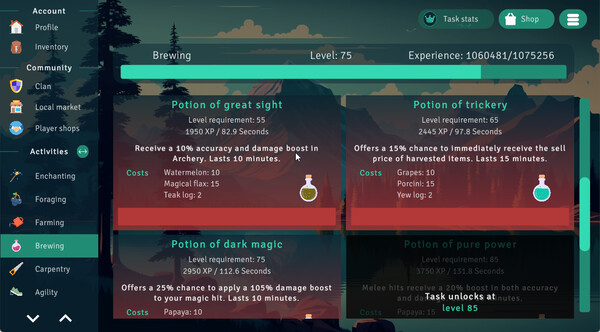 Скриншот из Idle Clans