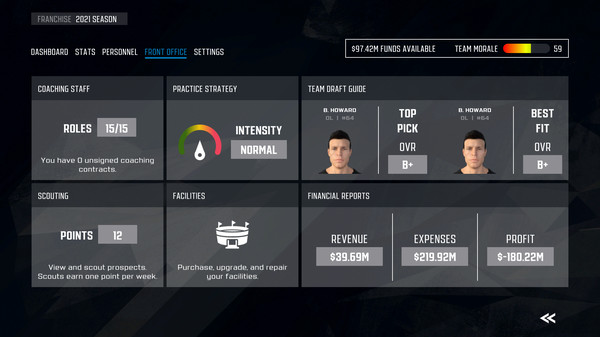 Скриншот из Axis Football 2023