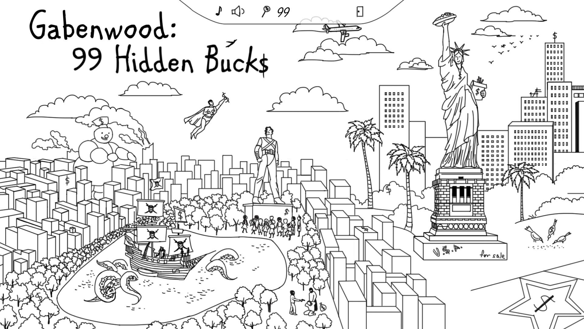 Gabenwood: 99 Hidden Bucks screenshot 1
