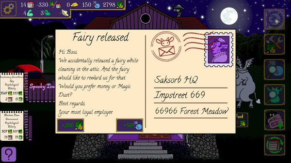 Скриншот из Spooky Mansion Manager