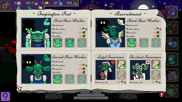 Скриншот из Spooky Mansion Manager