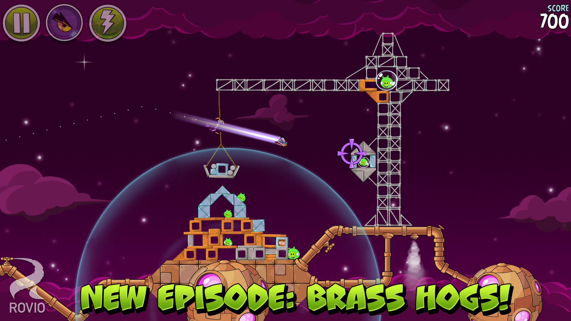 screenshot of Angry Birds Space 2