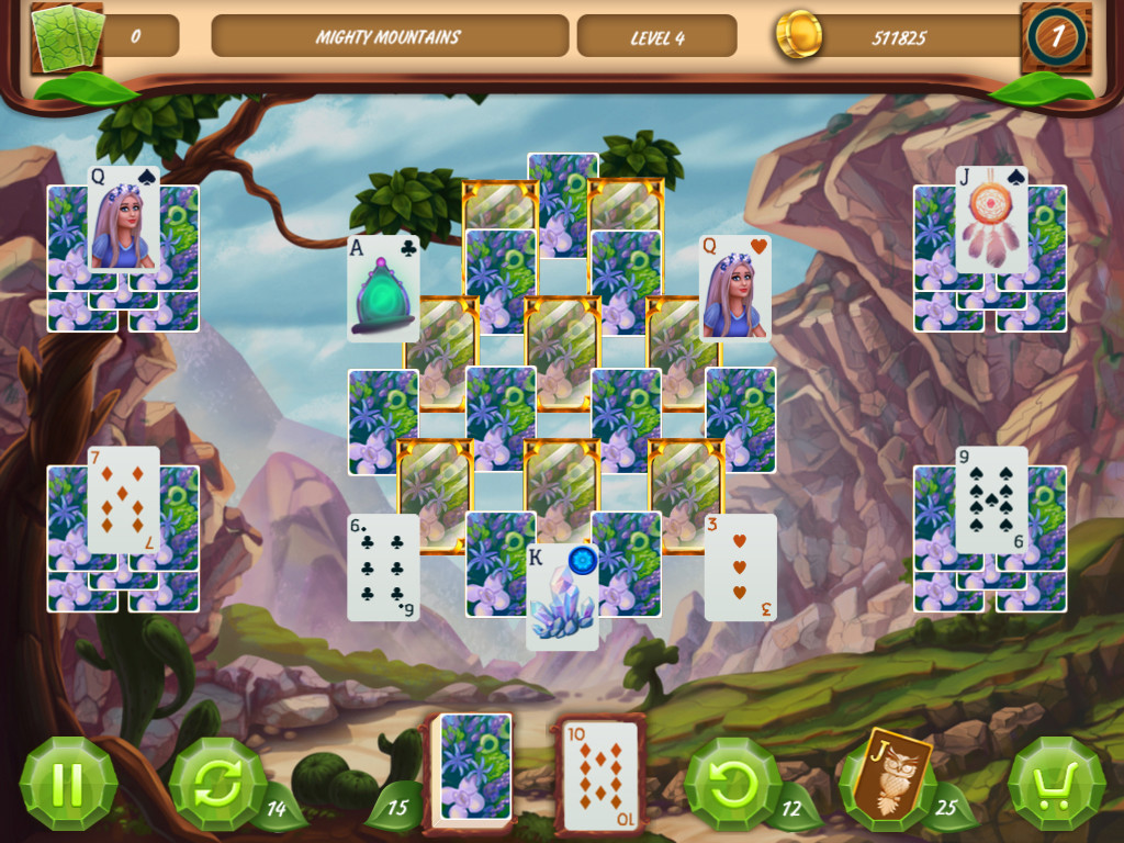 Mystery Solitaire. Dreamcatcher 2 screenshot screenshot 1