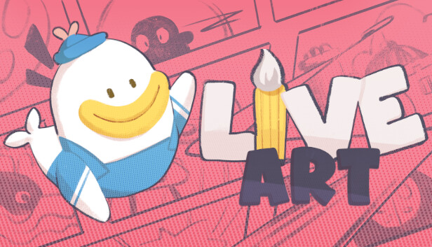 Capsule image of "Live Art" which used RoboStreamer for Steam Broadcasting