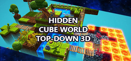 Hidden Cube World Top-Down 3D Cover Image