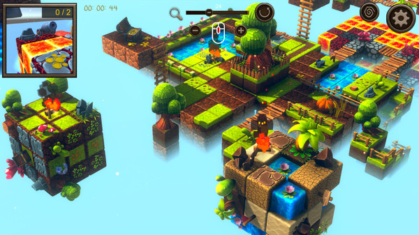Скриншот из Hidden Cube World Top-Down 3D