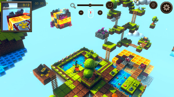 Скриншот из Hidden Cube World Top-Down 3D