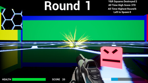 Square Rounds game for Linux 1
