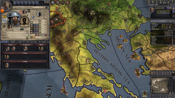 скриншот Crusader Kings II: Mediterranean Portraits 5