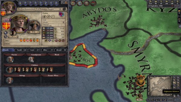 скриншот Crusader Kings II: Songs of Byzantium 3