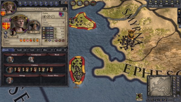 скриншот Crusader Kings II: Songs of Byzantium 2