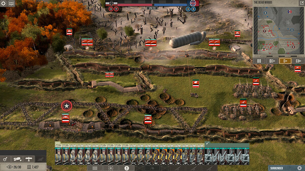 The Great War: Western Front — скриншот 1