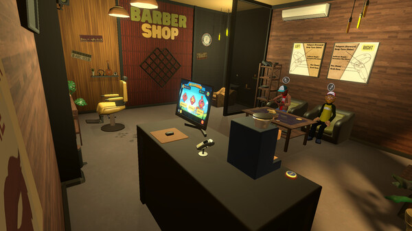 Barbershop Simulator VR game for Linux 1