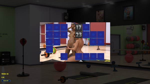 Memory Puzzle - Futanari Gym game for windows Pc 1