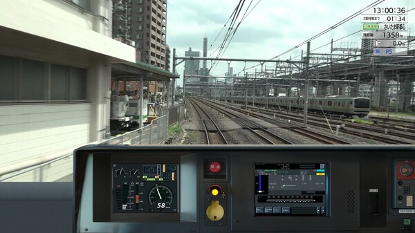 Скриншот из JR EAST Train Simulator