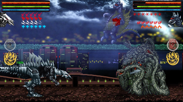 Скриншот из Godzilla: Omniverse
