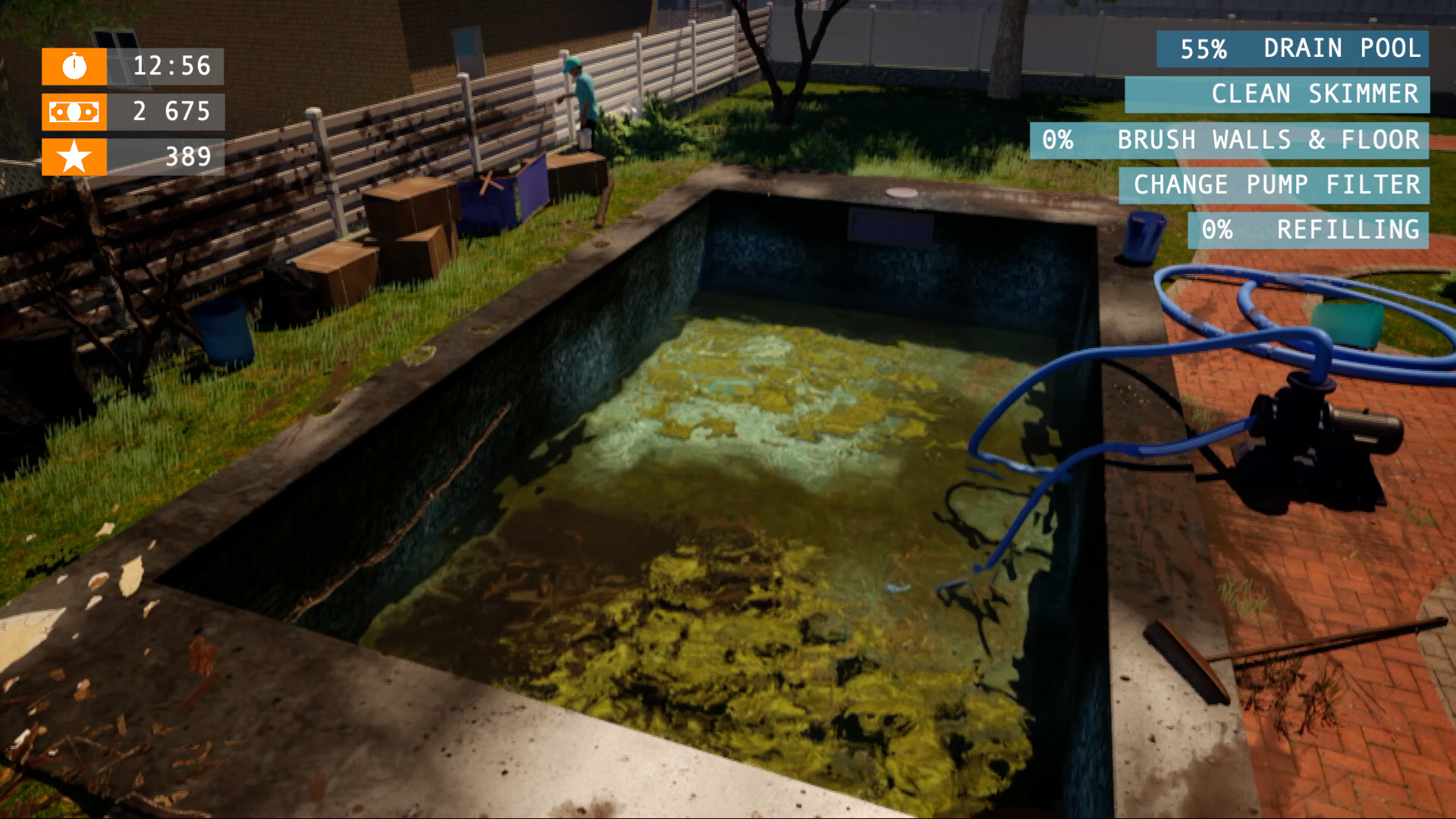 Pool Cleaning Simulator on Steam
