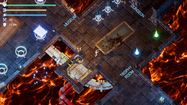 Скриншот из HU-man Dungeons