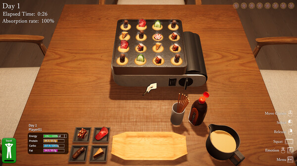 Скриншот из Takoyaki Party Survival Скриншот из Takoyaki Party Survival