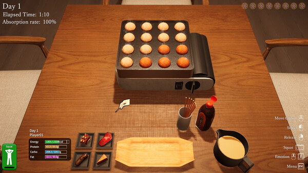 Скриншот из Takoyaki Party Survival Скриншот из Takoyaki Party Survival