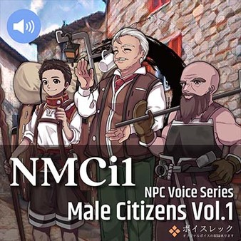 Visual Novel Maker - NPC Male Citizens Vol.1