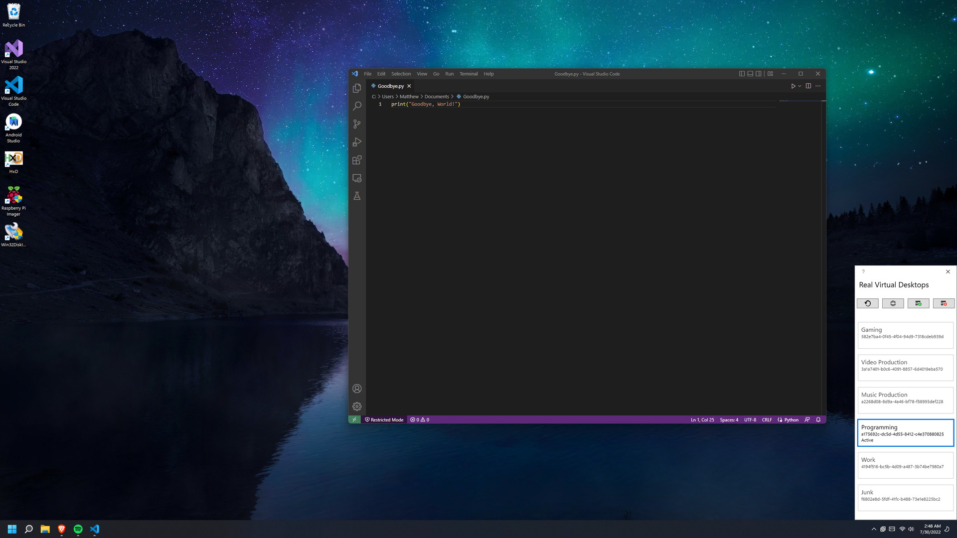 Real Virtual Desktops on Steam