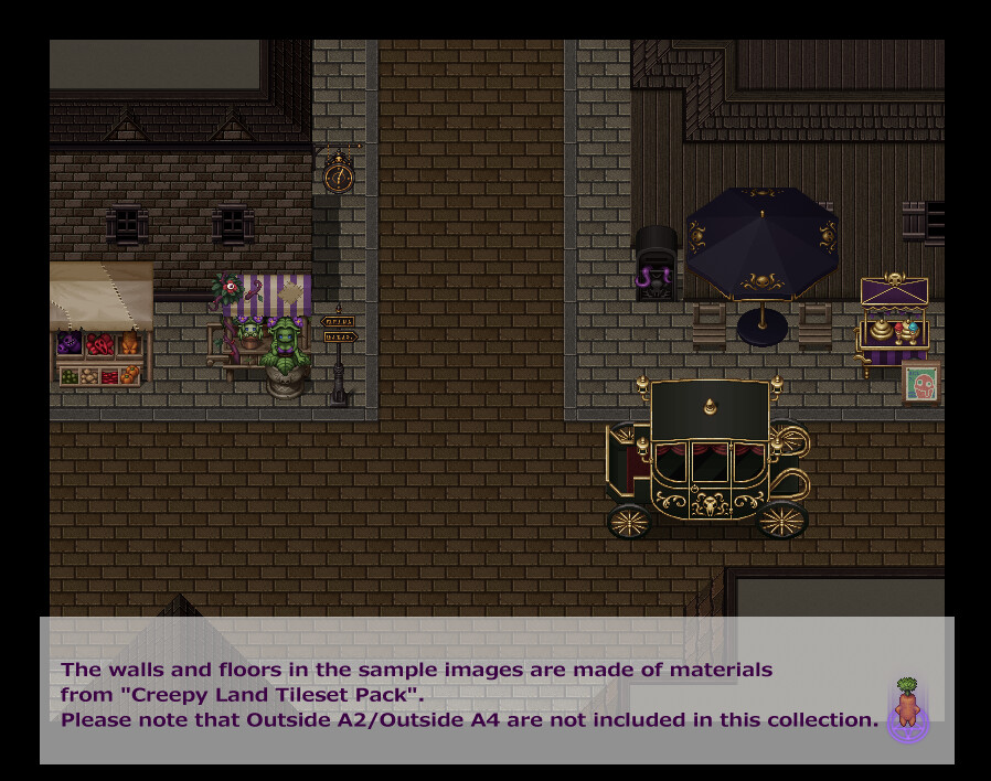 RPG Maker MV - Creepy Land Tileset Pack Plus #3