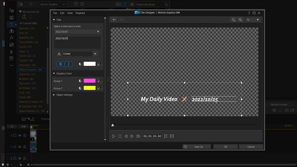 Скриншот из CyberLink PowerDirector 21 Ultimate