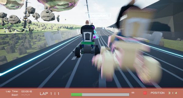 Скриншот из Lawnmower Game: Space Race