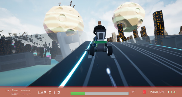 Скриншот из Lawnmower Game: Space Race