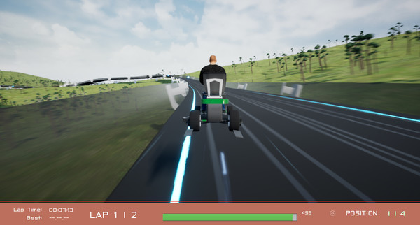 Скриншот из Lawnmower Game: Space Race