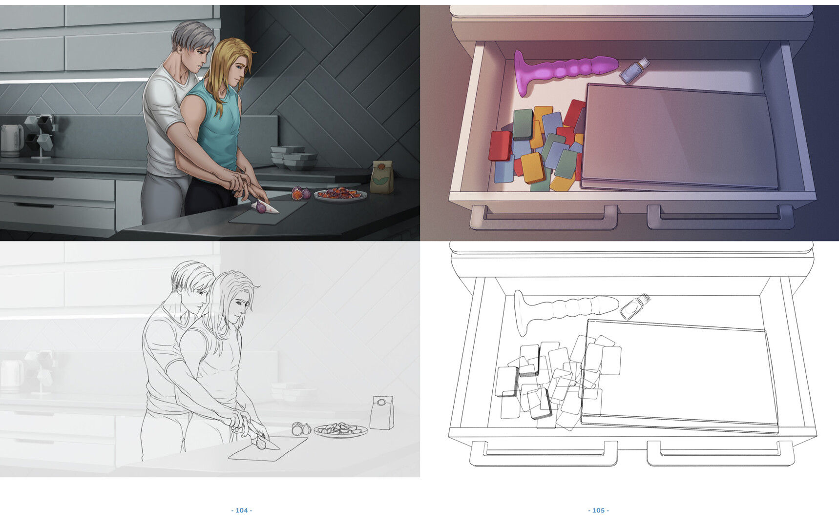 Synthetic Lover - Artbook #4