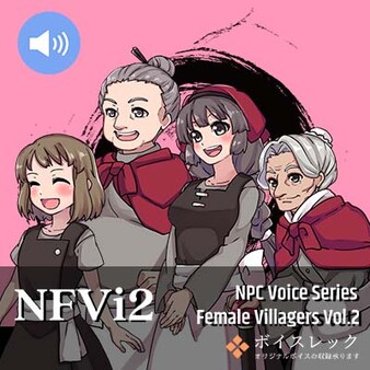 RPG Maker MZ - NPC Female Villagers Vol.2 for steam