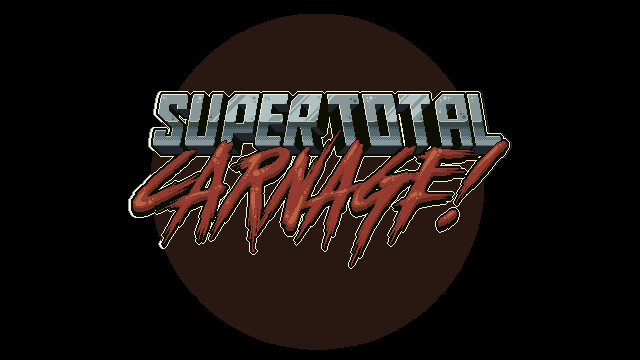 SuperTotalCarnage! (ex-30 Minutes to Die) - клон Vampire Survivors, но с зомби и бензопилами 2 game art logo