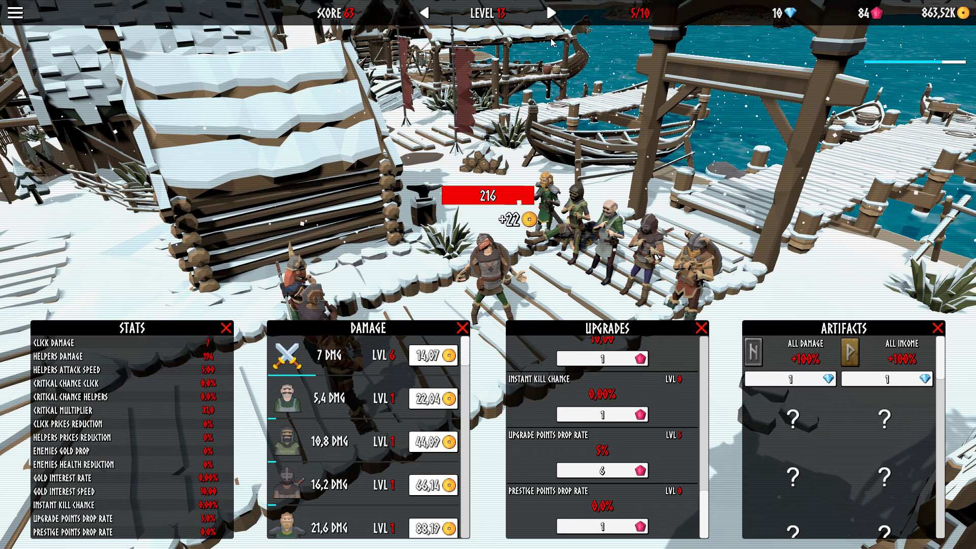 Idle Vikings Clicker #5