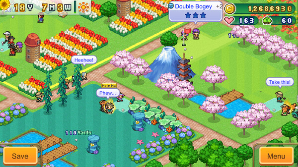 Forest Golf Planner game for Linux 1