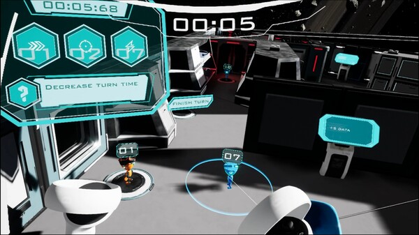 Скриншот из Cyber Attack VR board game