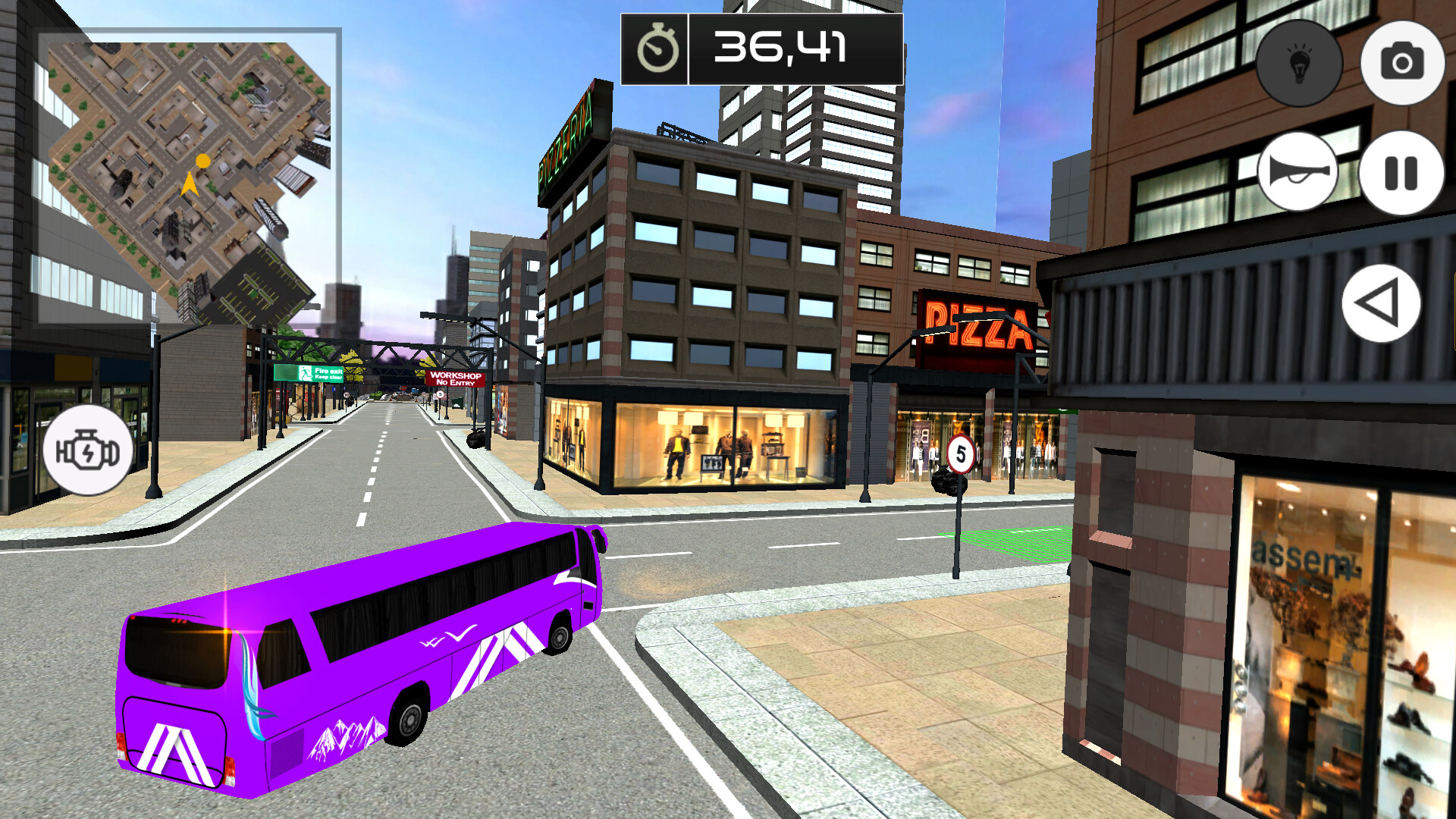 city bus driving simulator