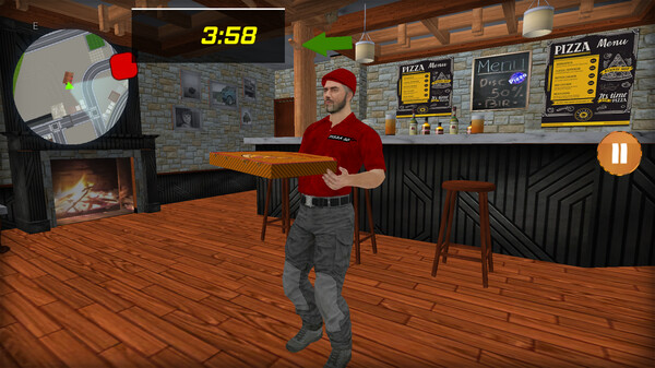 Скриншот из The Pizza Courier Скриншот из The Pizza Courier