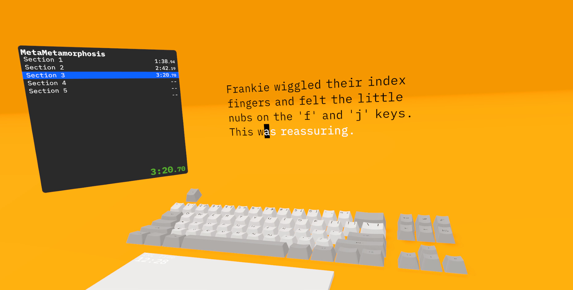 Typing Simulator on Steam