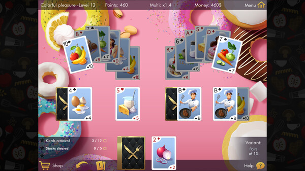 Скриншот из Delicious Solitaire