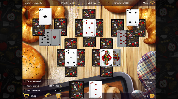 Скриншот из Delicious Solitaire